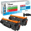 Nesuderinamas su M209dwe M234dwe M234sdwe M234sdne spausdintuvu, [be lusto, su profesionaliais įrankiais] 135x W1350x suderinama tonerio kasetė 2 juodos spalvos, skirta M209 M209dw M234 M234dw M234sdw M234sdw M234sdw M234 sdn