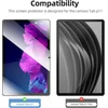New'c Ekrano apsauga, skirta Lenovo Tab P11 / P11 Plus 11 colių, grūdinto stiklo plėvelė, 9h kietumas, Hd ekrano apsauga, 0,33 mm itin skaidri, 2 vnt.