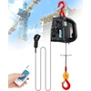 Newtry 3-in-1 elektrinė lynų gervė, 300 kg, belaidis nuotolinis valdymas, 11,8 m, 1500 W, elektrinis lynų keltuvas su apsauga nuo perkrovos, keliamoji galia 300 kg