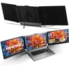 Monitorius Newwin 14 colių Fhd 1080p Ips nešiojamas ekrano monitoriaus plėtiklis, suderinamas su 13-17 colių nešiojamaisiais kompiuteriais, Windows, Mac, Chrome Switch