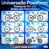 Nextcover® universalūs dviračio balnelio uždangalai, 2 vnt. | 100% atsparūs vandeniui | apsauga nuo lietaus | dviračio balnelio uždangalas | dviračio sėdynės uždangalas | balnelio apsauga, atspari vandeniui
