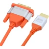 Nfhk hdmi 4k į dvi itin minkštas, labai lankstus hdtv kabelis, itin lankstus kabelis, didelės spartos a tipo kištukas į 24+1 kištuką, skirtas kompiuteriui hdtv, 100 cm