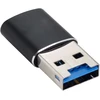 Nfhk usb 3.0 į micro sd sdxc tf kortelių skaitytuvo rašytuvo adapteris 5 gbps super spartus automobiliui nešiojamam kompiuteriui