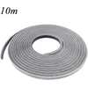 Niaciswe lipni sandarinimo juosta 10 m langų sandarinimo šepetys lipnus šepetėlio sandariklis 9 x 23 mm tarpams 9-20 mm šepetėlio sandariklis durų sandariklis lipni sandarinimo juosta durims, langui