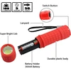 Nicewat 8 vnt. Mini Led žibintuvėlis vaikams, Cob Led mažas žibintuvėlis vaikams su 24 Aaa baterijomis ir virvele, vaikiškas stovyklavimo žibintuvėlis stovyklavimui lauke, avarinis žibintuvėlis vaikų gimtadienio vakarėlio dovanos