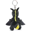 Nici Glubschis Nici Dragor 47992 raktų pakabukas - juodas/geltonas 9 cm