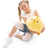 Nici Glubschis Nici Piu Piu pliušinis žaislas 30x36 cm, geltonas
