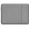 Nidoo 15.6 colių vandeniui atsparus nešiojamojo kompiuterio dėklas, apsauginis krepšys, nešiojamas dėklas, skirtas 15.6" Lenovo Ideapad 520 / Thinkpad E570 E575 / Dell Xps 15 2017 / Hp Pavilion 15, pilkas