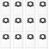 Nixoot 12 vnt. Kfi 357 flisinių filtrų maišelių rinkinys, skirtas Kärcher Wd 3 /wd 2 Plus/wd 2-18 /se 4001 /se 4002 /mv2 /mv3 /kwd serijos plaunamiems dulkių siurbliams, didelės talpos dulkių siurblys skirtas šlapiam ir sausam valymui