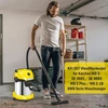 Nixoot 12 vnt. Kfi 357 flisinių filtrų maišelių rinkinys, skirtas Kärcher Wd 3 /wd 2 Plus/wd 2-18 /se 4001 /se 4002 /mv2 /mv3 /kwd serijos plaunamiems dulkių siurbliams, didelės talpos dulkių siurblys skirtas šlapiam ir sausam valymui