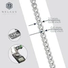 Nklaus grandinėlė / 925 sidabras / 2.10 mm pločio