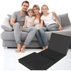 Fotelis Noblerealm® pagalvės sofai, pakaitalas įdubusioms sofoms ir sofos pagalvėlėms, atraminė lenta ir reguliuojamos/sulankstomos sofos pagalvėlės, sėdynės apsauga (dviviėtis/112 cm, love seat)