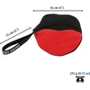Nobleza Dingo Gear dresūros kamuolys šunims, raudonas, 16 cm
