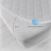 Čiužinys Nomads textile comfortguard neperšlampamas čiužinio užvalkalas 200 x 200 cm, 100% medvilnė, laidus orui ir drėgmei, 200 x 200 cm čiužinio apsauga, 200 x 200 cm čiužinio apsauga, skalbiamas paklotas nuo šlapimo