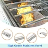 Nordic Bbq Store 4 vnt. nerūdijančio plieno bbq degiklio pakeitimas, skirtas Dyna Glo Dgh485crp, Dgh485crp-d 4 degiklių, Dgh474crp 5 degiklių dujiniams griliams, Backyard Grilis, Uniflame Revoace griliams