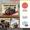 Nostalgic Art - Harley Davidson Motorcycles - 750 Flathead metalinis atviruko ženklas