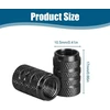 Ntruxzp 8 vienetų padangų ventilių dangteliai, anoduoto aliuminio padangų ventilių dangtelių rinkinys, atsparūs korozijai, universalūs ventilių dangteliai automobiliams, sunkvežimiams, motociklams, visureigiams ir dviračiams