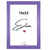 Nuotraukų rėmelis 23x15 siauras 15x23 tamsiai violetinis