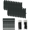 Nuvo Iron Lsb48 11 lentų tvirtinimo sistema - juoda