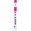 Nuvo N430twpk Toot Trim fleita su dėklu, balta/rožinė