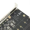 Nvme M.2 Pcie X16 adapteris su 4 prievadais