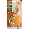 Nylabone, itin stiprus kramtymo efektas, aligatoriaus uodega, šunų žaislas pagamintas iš patvaraus nailono, vištienos skonio, didelis, šunims iki 23 kg