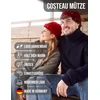 Nytted® Trumpa "fisherman" kepurė iš 100% vilnos, pagaminta Vokietijoje