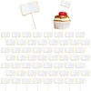 Nyxseat kokteilių smeigtukų rinkinys su maisto vėliavėlėmis, skirtas furšetams su sūrio ženklais, vakarėlių maisto etiketės furšetų dekoracijoms, kalėdiniam vakarėliui, dantų krapštukų etiketės maisto ženklams, 56 vnt.