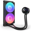 Nzxt kraken plus 240 rgb - aio cpu skystinis aušintuvas - 240mm radiatorius - f240 rgb core single frame fan - 1.54" square lcd - amd® am5, am4 - intel® lga 1851/1700, 1200/115x - juodas