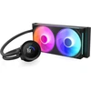Nzxt kraken plus 240 rgb - aio cpu skystinis aušintuvas - 240mm radiatorius - f240 rgb core single frame fan - 1.54" square lcd - amd® am5, am4 - intel® lga 1851/1700, 1200/115x - juodas