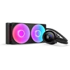 Nzxt kraken plus 240 rgb - aio cpu skystinis aušintuvas - 240mm radiatorius - f240 rgb core single frame fan - 1.54" square lcd - amd® am5, am4 - intel® lga 1851/1700, 1200/115x - juodas