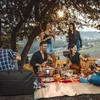 Oarco 180l itin didelis laikymo krepšys xxl tvirtas laikymo krepšys nešiojamas krepšys su rankena patalynei, čiužinių užvalkalams, antklodėms ir pagalvėms (100 x 55 x 33 cm, 180 l)