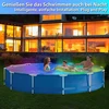 Oashisu Led povandeninis baseino apšvietimas antžeminiams baseinams 20 W Rgb pakabinamas baseino priekinis žibintas su programėle, veikia su Alexa ir Google Assistant, magnetinis baseino šviestuvas plieniniam rėmui ir plieninei sienai, Ip68
