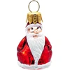 Oberfränkische Glas Kalėdinė eglutės dekoracija, Kalėdinis mini rinkinys iš 3, 4,5 x 4,5 cm
