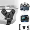 Objektyvas Vvntvee smakro laikiklis kamerai ir telefonui, motociklo šalmo laikiklis dirt bike priedai go pro hero 13 12 11 10 dji action 5 pro action 4 insta360 x4 x3