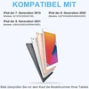 Occtingkind, klaviatūra, skirta ipad 10.2, dėklas su klaviatūra, skirtas ipad 10.2 colių, magnetinė nuimama bluetooth klaviatūra, skirta ipad 2019/2020/2021, vokiečių išdėstymas qwertz, usb c, žydra