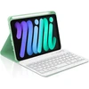 Occtingkind klaviatūra, skirta Ipad Mini 8.3 colių, dėklas su klaviatūra, skirtas Ipad Mini 6/7 kartos, magnetinė bluetooth qwerty itališka klaviatūra, skirta Ipad Mini 6/7 gen 8.3 colių 2021/2024, žalia