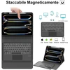 Occtingkind klaviatūra, skirta Ipad Pro 2024 (m4 13 colių) itališka Qwerty su apšvietimu, juoda