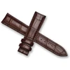 Odinė laikrodžio apyrankė 22 mm, tinkama Tissot T035410 T035407 T035428 T035446 laikrodžių pakeitimui, ruda apyrankė.