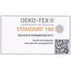 Oekotex medvilninės pirštinės, 12 porų, lengvos, natūralios, baltos, 826-10