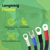 Offgridtec 3:1 susitraukimo santykis 180 iš anksto supjaustytų 88 mm ilgio dvigubų sienelių termoizoliacinių vamzdelių rinkinys kabelių izoliacijai ir litavimo jungtims, įvairių skersmenų, juodas