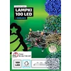 Okej Lux Kalėdinės lauko lemputės su laikmačiu 100 Led, 5 m ilgio virvelė. Tankios
