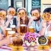 Oktoberfest korio dekoracija, vakarėlio korio dekoracija, stalo dekoracija Oktoberfest, gimtadienio vakarėlio reikmenys, Oktoberfest dekoracija, stalo puošmenos, torto viršūnėlis alui