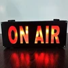 On Air ženklas Led retro šviestuvas, On Air įrašų studijos šviestuvai ir dekoracija, Led mygtuko valdymas On Air ženklo šviestuvas namų dekoravimui