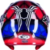 One by Camamoto | Spiderman šalmas vaikams, patvirtintas motociklams ir paspirtukams, dydis Xl (53-54 cm), mikrometrinis užsegimas, junior