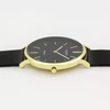 Oozoo Vintage moteriškas laikrodis su nerūdijančio plieno milano apyranke, plonas, 40 mm, juodas/auksinis C9893, C9893 - 40 mm, apyrankė.