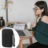 Oqkahiv 1 x Hdd dėklas 2.5 colių kietiesiems diskams ir Ssd diskams, tvirtas ir atsparus smūgiams, skirtas nešiojamiems Ssd diskams ir išoriniams kietiesiems diskams, kietas kelioninis dėklas