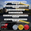 Orafol Oralite Vc104+ standi konstrukcijos kontūro žymėjimo atspindinti juosta priekaboms, sunkvežimiams, puspriekabėms, įspėjamasis ženklinimas, atspari oro sąlygoms, e-patvirtinimas un/ece r 104 (balta, 50 mm x 3 m)