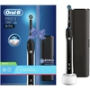 Oral-b Pro 1 750 Juodas Edition elektrinis dantų šepetėlis kruopščiam dantų valymui, 1 valymo programa, spaudimo jutiklis, laikmatis ir kelioninis dėklas, 1 Crossaction šepetėlio galvutė, juodas