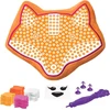 Orb - dekoratyvinė pagalvėlė lapė - 14235 - plush craft - oranžinė - pasidaryk pats - vaikiškas žaislas - mano dizainas - kūrybiškumas - dekoracija - meninė veikla - 25.5 x 25.5 - nuo 5 metų